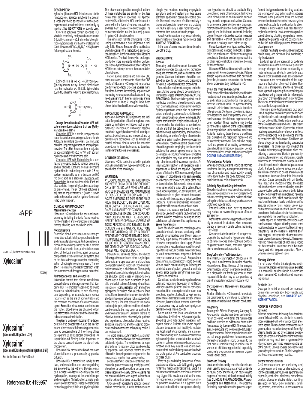 Epinephrine and Lidocaine Hydrochloride