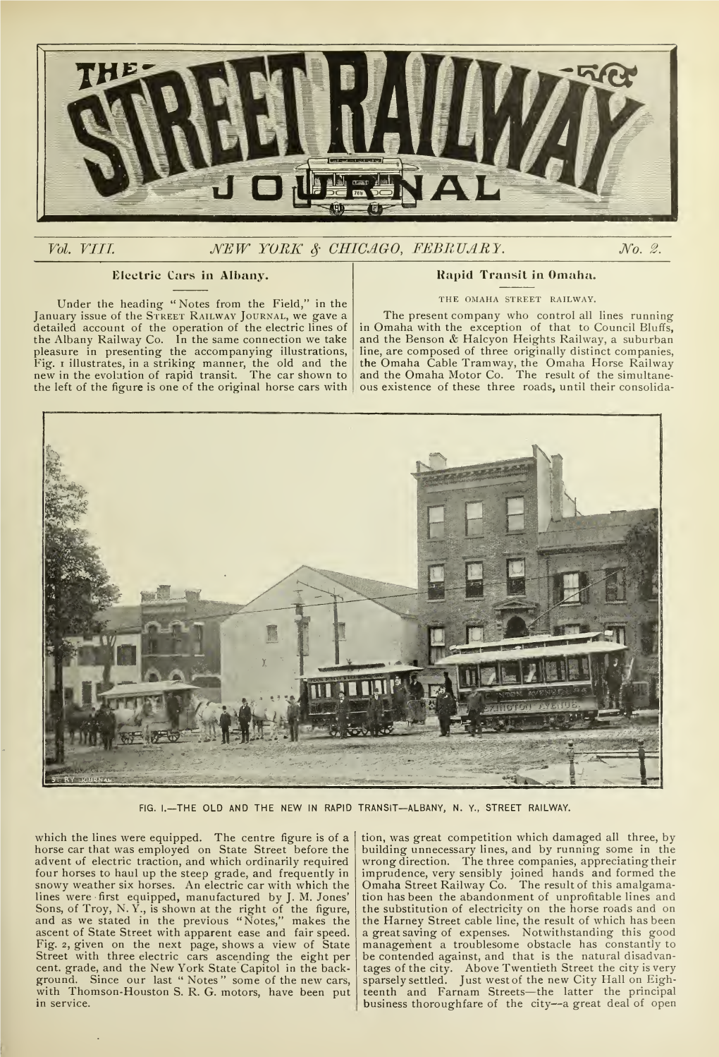 The Street Railway Journal