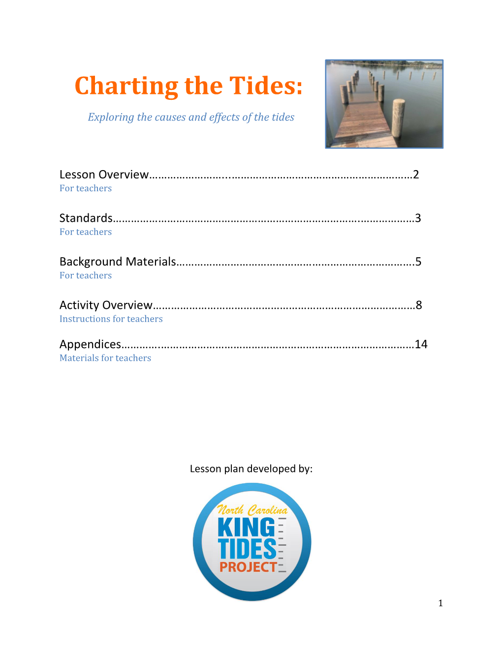 Charting the Tides Lesson Plan