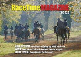Racetime MAGAZINE En Hall MAND NIELS of Fame-Serie