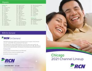 Chicago 2021 Channel Lineup