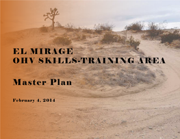 El Mirage Ohv Skills-Training Area