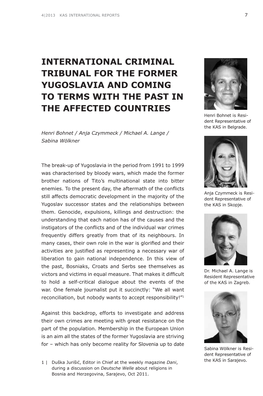 KAS International Reports 04/2013