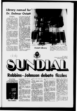 Robbins-Johnson Debate Fizzles