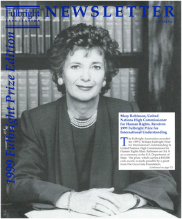 Fulbright Prize Edition 1999