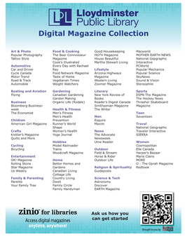 Digital Magazine Collection
