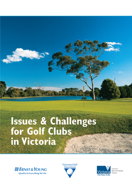 Issues & Challenges for Golf Clubs in Victoria