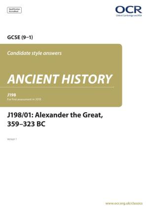 Alexander the Great, 359-323 BC