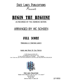 Begin the Beguine