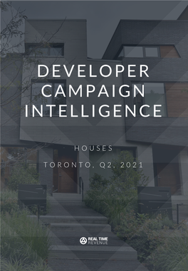 Developer Campaign Intelligence