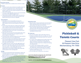 Pickleball & Tennis Courts
