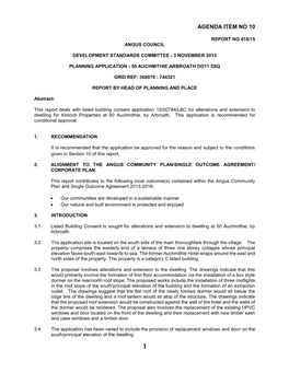 Report No 418/15 Angus Council