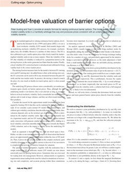 Model-Free Valuation of Barrier Options