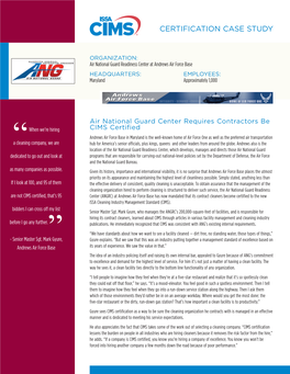 Air National Guard Readiness Center at Andrews Air Force Base Case Study