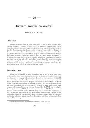 Infrared Imaging Bolometers