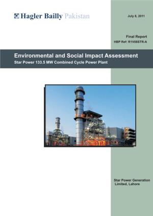 Environmental and Social Impact Assessment Star Power 133.5 MW Combined Cycle Power Plant