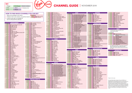 CHANNEL GUIDE NOVEMBER 2019 2 Mix 5 Mixit + PERSONAL PICK 3 Fun 6 Maxit