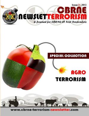 2013 5 Special Issue Agroterrorism