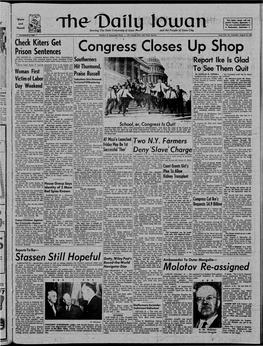 Daily Iowan (Iowa City, Iowa), 1957-08-31
