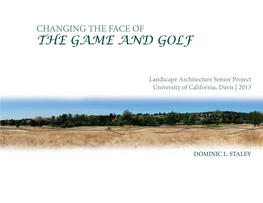The Game and Golf