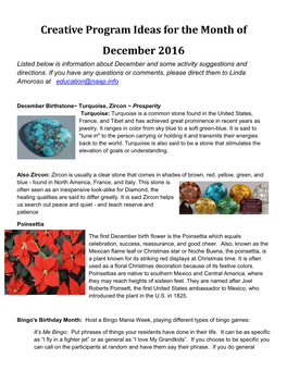 December-Program-Ideas