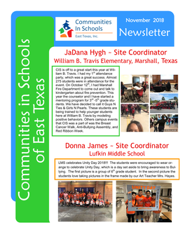 Communities in Schools East Texas