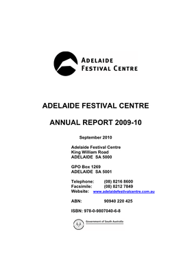 Adelaide Festoval Centre