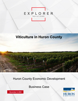Viticulture in Huron County