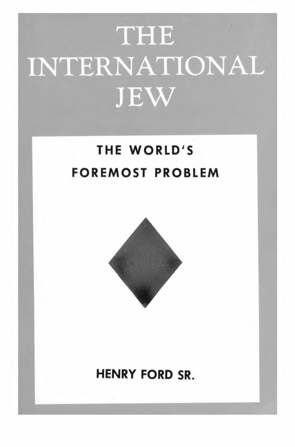 The International Jew