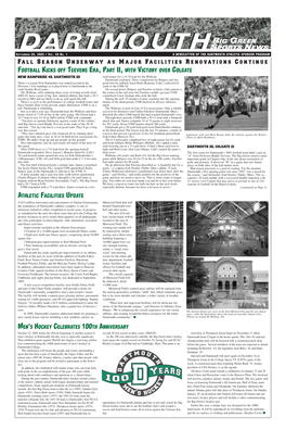 Big Green Sports News S Eptember 28, 2005 • Vol