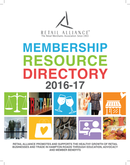 Membership Resource Directory 2016-17