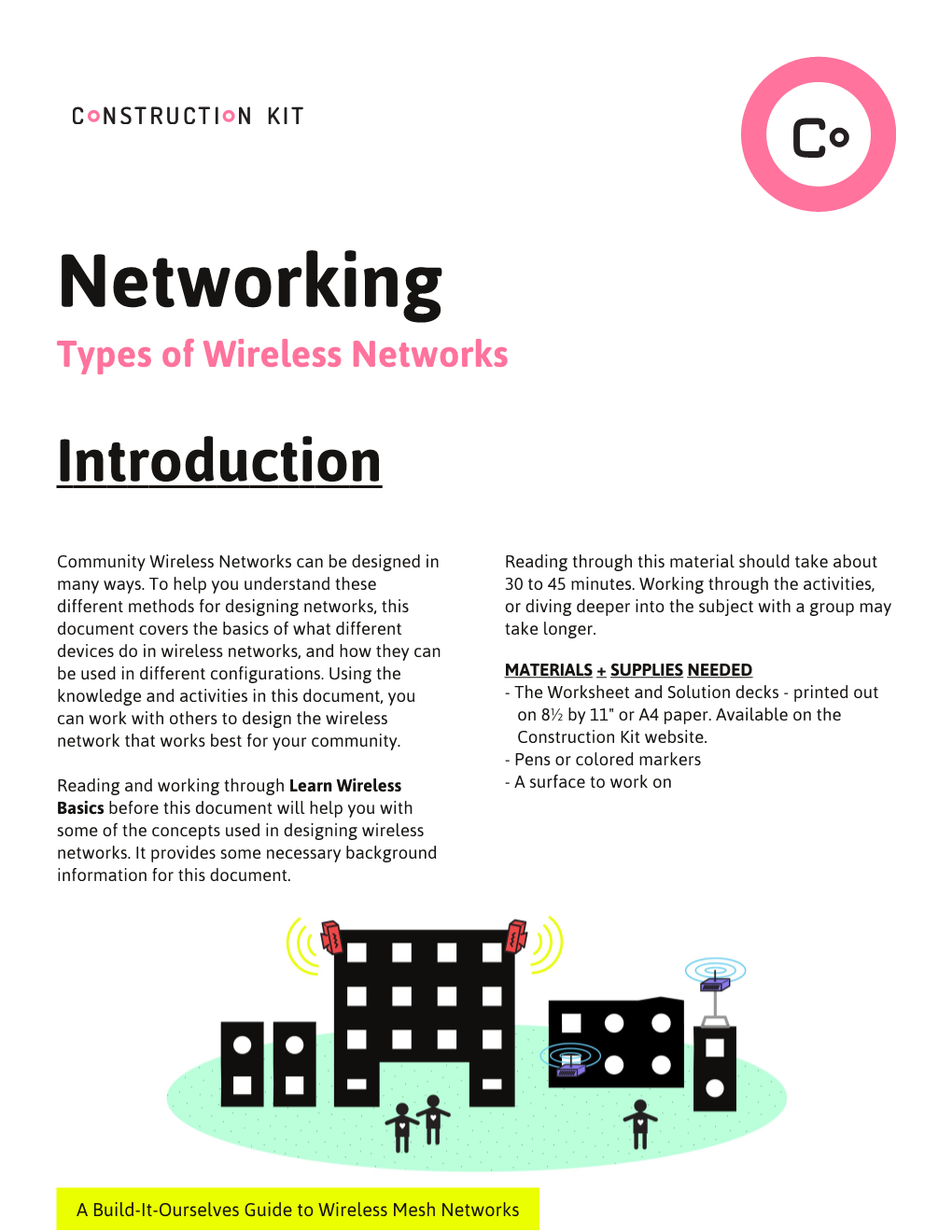 Networking Types of Wireless Networks Introduction