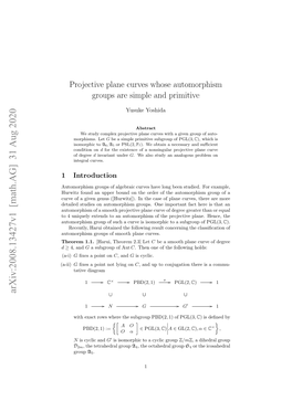 Projective Plane Curves Whose Automorphism Groups Are Simple and Primitive