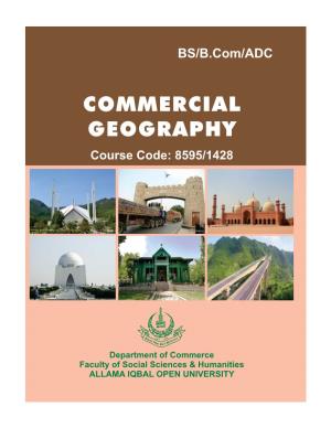 COMMERCIAL GEOGRAPHY Course Code: 8595/1428