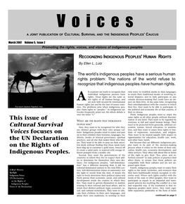 Voices Declaration.Qxd 3/12/2007 4:39 PM Page 1