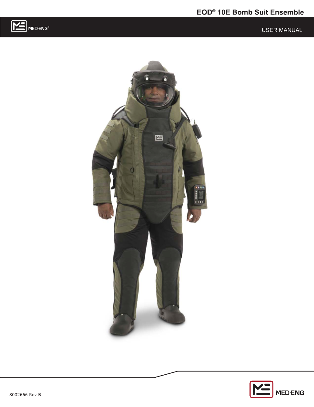 EOD® 10E Bomb Suit Ensemble