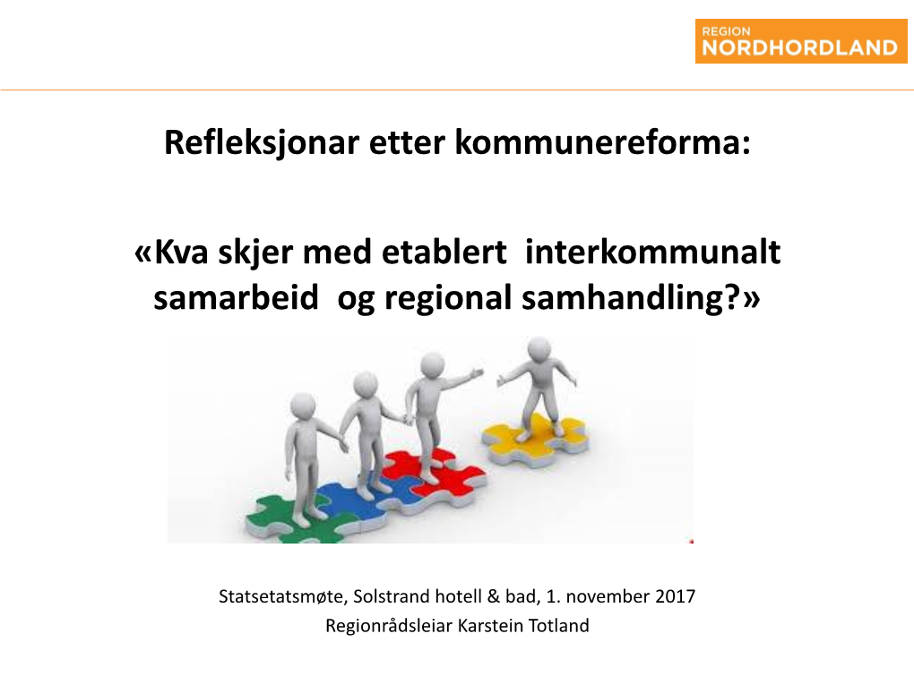 Interkommunalt Samarbeid Etter Kommunereforma.Pdf