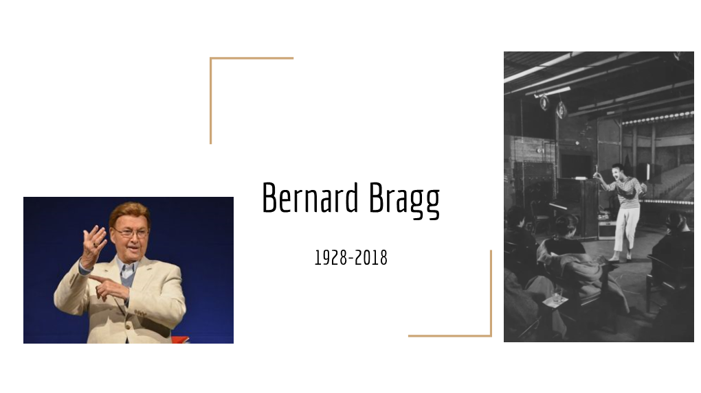 Bernard Bragg