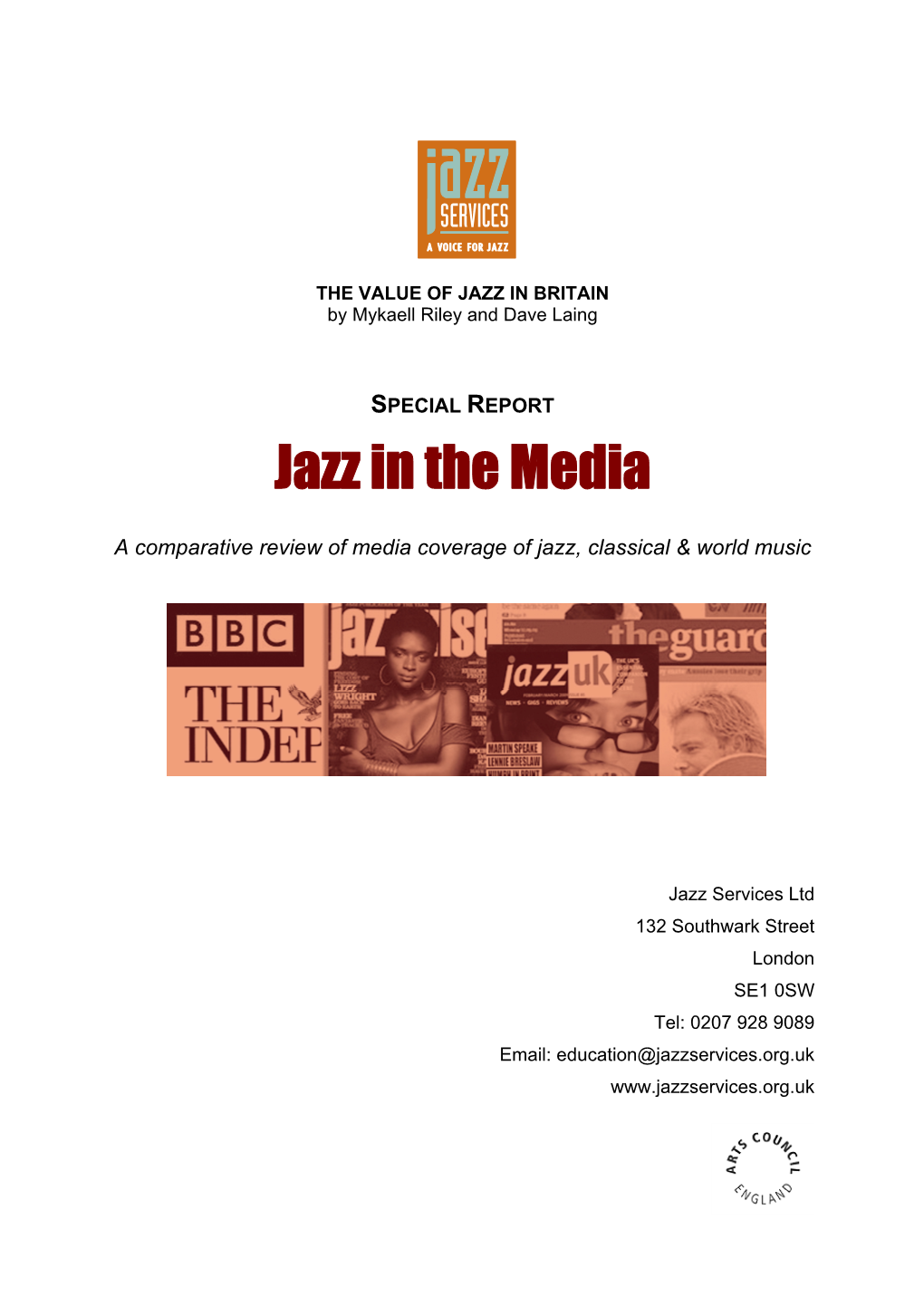 Jazz Services Media Report