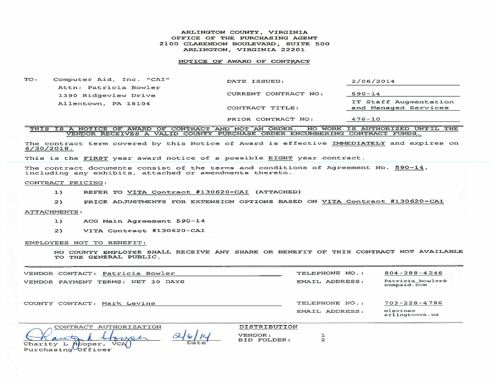 Staff Augmentation and IT Statement of Work Services (“Services”) to the Authorized Users