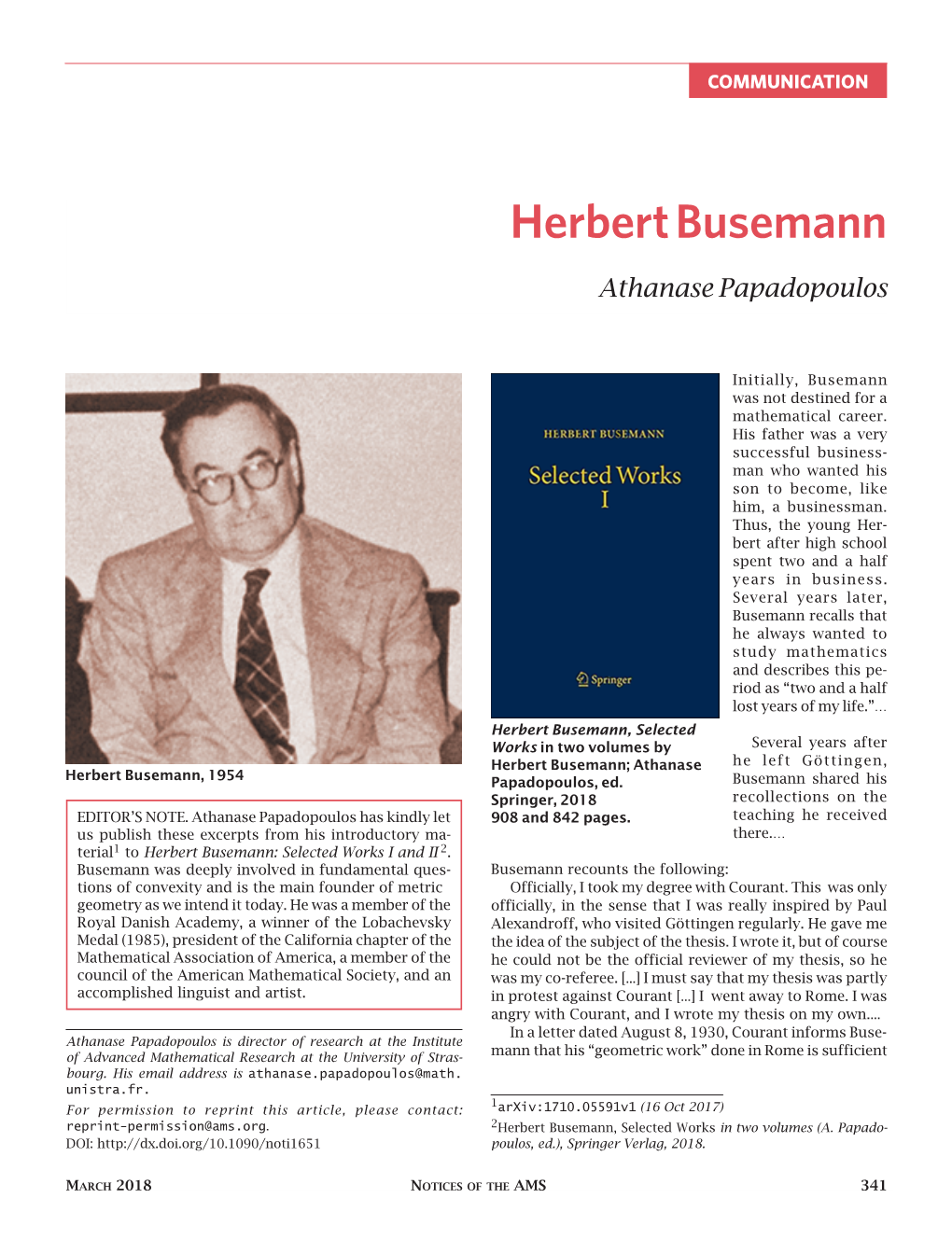 Herbert Busemann