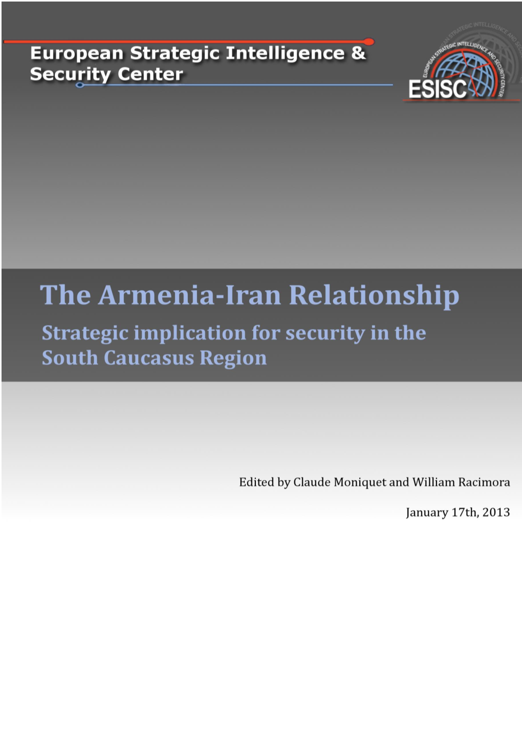 The Armenia-Iran Relationship