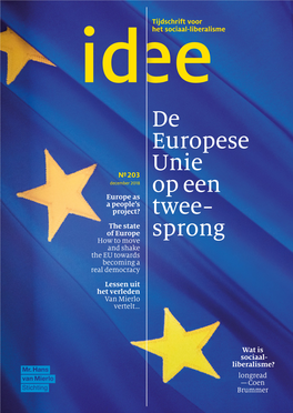 De Europese Unie Op Een Twee– Sprong