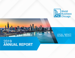 2019 Annual Report About World Business Chicago