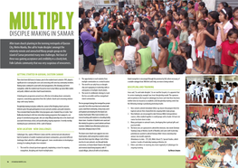 Multiply – Disciple Making in Samar