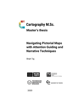 Master's Thesis Navigating Pictorial Maps with Attention Guiding and Narrative Techniques