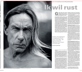 Iggy Pop Interview