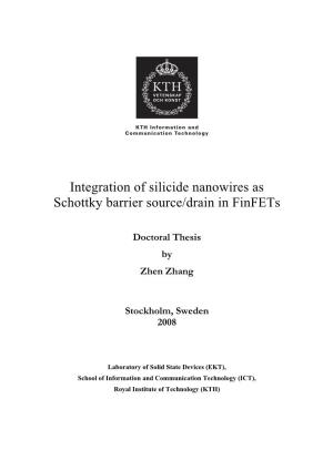 Doctoral Thesis by Zhen Zhang