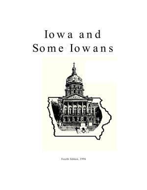 Iowa and Some Iowans