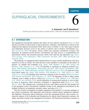 Chapter 6. Supraglacial Environments
